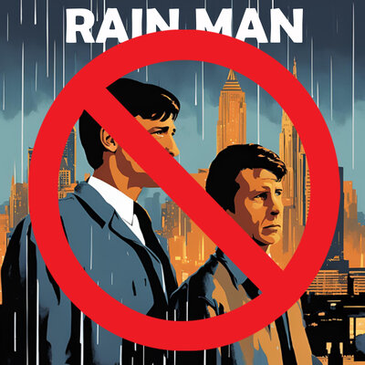 Stop rain man